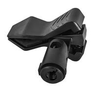 NVOQILIN Petit clip de microphone cravate pour écouteurs, câble métallique, clip sur chemise, col Lavalier, support de micro de rechange