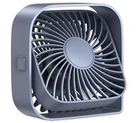 NVOQILIN Petit ventilateur de refroidissement électrique en ABS texturé pour la maison et le bureau