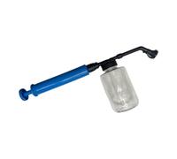 NVOQILIN Pistolet à poudre réglable avec design étanche et récipient transparent pour une pollinisation efficace des plantes et du jardinage