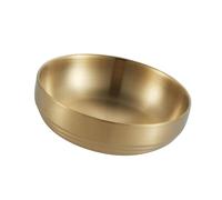 NVOQILIN Plat à sauce en acier inoxydable 304 résistant à la corrosion pour la maison, la salle à manger, le restaurant, la fête