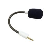 NVOQILIN Plongez dans le jeu avec un micro amovible de 3,5 mm compatible avec les microphones de casque V2 V2Pro V2SE de 19 cm