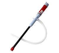 NVOQILIN Pompe à siphon manuelle pour eau diesel, gaz, huile, pompe à eau portable alimentée par batterie, pompe à siphon pour aquarium, souffleuse à neige, à essence, perceuse à carburant manuelle