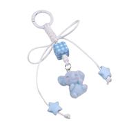 NVOQILIN Porte-clés en corde tressée avec pendentif éléphant pour sac à dos, accessoires de sac à main, décorations de sac à main, cadeaux en corde tressée, Q1927 2