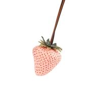 NVOQILIN Porte-clés esthétique en forme de fraise pour sac à dos, sac à main, accessoires de décoration de sac à main pour femmes et filles, b, Small