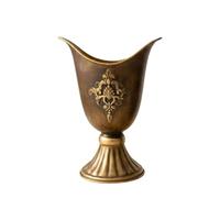 NVOQILIN Récipient à fleurs en métal permanent pour décoration d'intérieur qui améliore n'importe quel endroit ou jardin style ancien