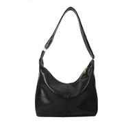 NVOQILIN Sac à bandoulière élégant et tendance pour femme, sac à main sous les bras avec fermeture éclair, mettant en valeur la personnalité et le goût, Noir , One Size