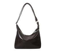 NVOQILIN Sac à bandoulière élégant et tendance pour femme, sac à main sous les bras avec fermeture éclair, mettant en valeur la personnalité et le goût, café, One Size