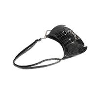 NVOQILIN Sac à bandoulière pour femme avec chaîne, aile de chauve-souris, sac à main tendance, sac à main sous les aisselles, sac à main pour femme, sac à main pour tous les jours, Noir , One Size
