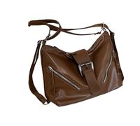 NVOQILIN Sac à bandoulière rétro pour femme - Grande capacité - En cuir synthétique - Sac à dos tendance - Sac à main et sac à main d'automne - Sac à dos en cuir synthétique pour tous les jours