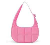 NVOQILIN Sac à bandoulière surdimensionné en nylon matelassé résistant à l'eau - Sac à main confortable en duvet doux, D, One Size