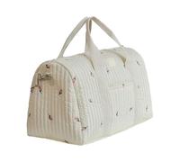 NVOQILIN Sac à langer multifonctionnel - Grande capacité - Pour bébé - Élégant et moderne - Motif brodé, b
