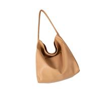 NVOQILIN Sac à main pour femme - Sac à main en cuir synthétique souple - Avec fermeture à boutons-pression - Pour femme, abricot, One Size