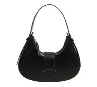 NVOQILIN Sac à main tendance demi-lune pour femme - Rétro - Automne et hiver - Poignée supérieure - Cuir synthétique - Aisselle - Demi-lune, Noir , One Size