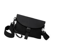 NVOQILIN Sac de poitrine pratique pour homme pour les voyages et les trajets à la mode, imperméable et facile à transporter, sac à bandoulière pour activités de plein air, Noir , One Size