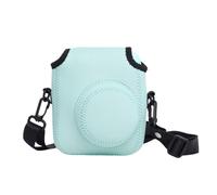 NVOQILIN Sac souple pour 12 appareils photo - Gardez votre appareil souple et robuste avec sangle confortable - Couleur vive - Joli étui pour appareil photo, bleu clair