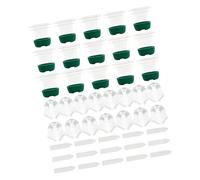 NVOQILIN Sacs de croissance carrés empilables avec ouvertures d'aération pour culture hydroponique et utilisation du sol
