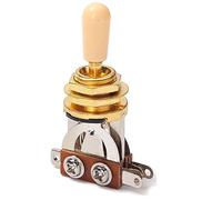 NVOQILIN Sélecteur de micro de guitare électrique à 3 positions avec bouton pour guitare électrique