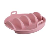 NVOQILIN Support à tacos en silicone efficace de 25,4 cm avec base antidérapante, parfait pour les dîners de famille, les grillades en plein air et les réunions de groupe