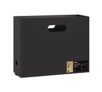 NVOQILIN Une boîte de rangement pour 4 dossiers, boîte de rangement de documents, boîte de rangement de grande capacité pour l'organisation de documents