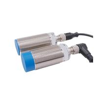 NVSFZGIYG Capteurs de proximité à Inductance IP65 M30, câble Connexion 4 Broches NPN PNP DC10-30V, Interrupteur détection d'approche cylindrique en métal, 1 pièces(LJ30A3-15 (15mm L),PNP NC)