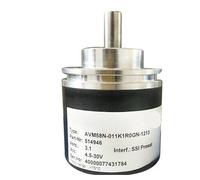 NVSFZGIYG Codeur Absolu Multi-Tours AVM58N, Type d'arbre, Sortie SSI, capteur d'angle en Aluminium IP65(Multi Turn)