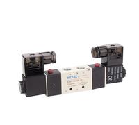 NVSFZGIYG Électrovanne 4V220-08 220v, vanne d'inversion à Deux Positions et Cinq Voies, Cylindre de Bobine 24v