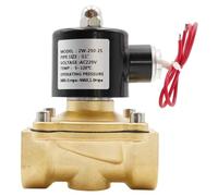 NVSFZGIYG Électrovanne électrique G 1/8 "1/4" 3/8 "1/2" 3/4 "1" 1-1/4 "1-1/2" 2 ", normalement fermée for Eau, Huile et Air AC220V DC12V24V(AC 110v-nbr,1.25 inch)