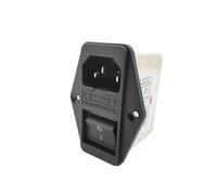 NVSFZGIYG Filtre d'alimentation à Double Interrupteur d'assurance CW2C-10A-T 10A 6A 1B 2B 2A