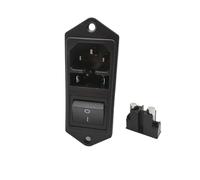 NVSFZGIYG Filtre d'alimentation à Double Interrupteur d'assurance CW2C-10A-T 10A 6A 1B 2B 2A
