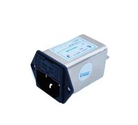 NVSFZGIYG Filtre d'alimentation de châssis MT210IC-1A 3A 6A 10A 0-220V avec Prise Double Assurance Deux en Un 10A-H