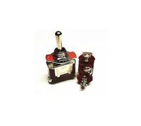 NVSFZGIYG Interrupteur d'alimentation Haut de Gamme avec poignée, 5 pièces, on/Off/on, Contact argenté, 16 A, 250 V, 3/4/6/9/12 Broches, E-Ten(on-Off-on 3PIN)