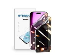 nvskvd Anti Espion Protection écran pour iPhone 17 Pro Max, 2 Pièces TPU Film de Confidentialité Protection en Écran, Compatible avec Lecteur d’Empreinte, Anti-rayure