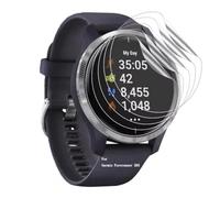 nvskvd Film Hydrogel pour Garmin Forerunner 265, 6 Pièces Films de Protection d'écran TPU Transparent HD Souple en TPU Film de Protection d'écran Anti-traces de Doigts