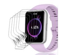 nvskvd Film Hydrogel pour Huawei Watch Fit Special Edition, 6 Pièces Films de Protection d'écran TPU Transparent HD Souple en TPU Film de Protection d'écran Anti-traces de Doigts
