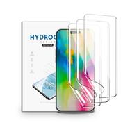 nvskvd Film Hydrogel pour iPhone 16 Pro Max, 3 Pièces TPU Film Protection Écran HD Clair Doux Transparent Film de Protection d'écran