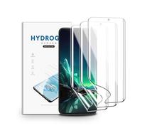 nvskvd Film hydrogel pour Motorola Edge 40 Neo, 3 Pièces TPU Film Protection Écran HD Clair Doux Transparent Film de Protection d'écran