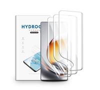 nvskvd Film Hydrogel pour Nubia Z80 Ultra 5G, 3 Pièces TPU Film Protection Écran HD Clair Doux Transparent Film de Protection d'écran