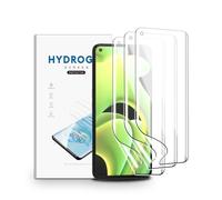 nvskvd Film hydrogel pour Realme GT Neo 2 5G/Realme GT 2 5G/Realme GT Neo 3T 5G, 3 Pièces TPU Film Protection Écran HD Clair Doux Transparent Film de Protection d'écran