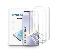 nvskvd Film hydrogel pour Samsung Galaxy S25+, 3 Pièces TPU Film Protection Écran HD Clair Doux Transparent Film de Protection d'écran