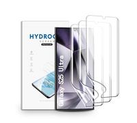 nvskvd Film hydrogel pour Samsung Galaxy S25 Ultra, 3 Pièces TPU Film Protection Écran HD Clair Doux Transparent Film de Protection d'écran