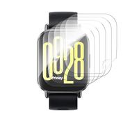 nvskvd Film Hydrogel pour Xiaomi Redmi Watch 5 Active/Redmi Watch 5 Lite, 6 Pièces Films de Protection d'écran TPU Transparent HD Souple en TPU Film de Protection d'écran Anti-traces de Doigts