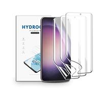 nvskvd Films de Protection d'écran pour Samsung Galaxy S23, 3 Pièces Film Hydrogel Transparent HD Souple en TPU Film de Protection d'écran Anti-traces de Doigts