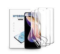 nvskvd Films de Protection d'écran pour Xiaomi Redmi Note 11 Pro+ 5G, 3 Pièces Film Hydrogel Transparent HD Souple en TPU Film de Protection d'écran Anti-traces de Doigts