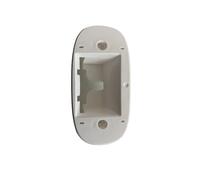 NVVSHND Couvercle décoratif de déflecteur de Port de Charge Blanc, Compatible avec Les Accessoires de pièces d'aspirateur Tineco Floor One S5 / S5 Pro 2