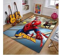 NVY-4694 Marvel - tapis de sol antidérapant Spiderman, pour salon, salle de bain, chambre à coucher, imprimé Captain Americ