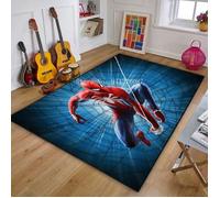 NVY-9101 Tapis de dessin animé Disney Spiderman Marvel, tapis de chambre pour enfants garçons, couverture nordique pour salon