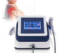 NVYAZJ Appareil De Thérapie par Ondes De Choc, 12 Modes avec Fréquence Réglable De 1 À 22 Hz Et Intensité De 0,5 À 8 Bars, Masseur des Tissus Profonds pour Le Dos, Les Épaules Et La Taille
