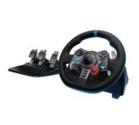 NVYAZJ PC Racing Wheel, équipement de jeu E-sport avec 3 pédales Car Sim 270/900 degrés compatible avec PS3/4/PC Force Feedback Slip Resistance Design, accessoires de jeu électronique