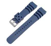 NVYRFS Bracelet de montre de plongée en caoutchouc de 20 mm, 22 mm, 24 mm, 20 mm, Agate