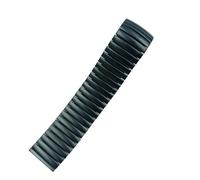 NVYRFS Bracelet de montre élastique en métal, 20mm 22mm, extensible, en acier inoxydable, poli et mat(Black-1,20mm)